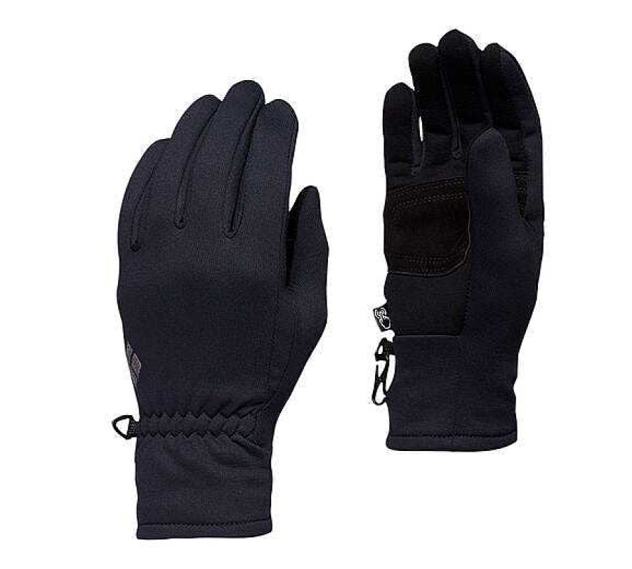 Men'S Black Diamond Equipment Gloves | Midweight Screentap Gloves Black