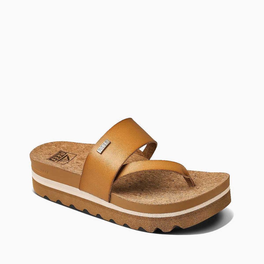 Footwear Reef Sandals | Cushion Sol Hi For Women Natural