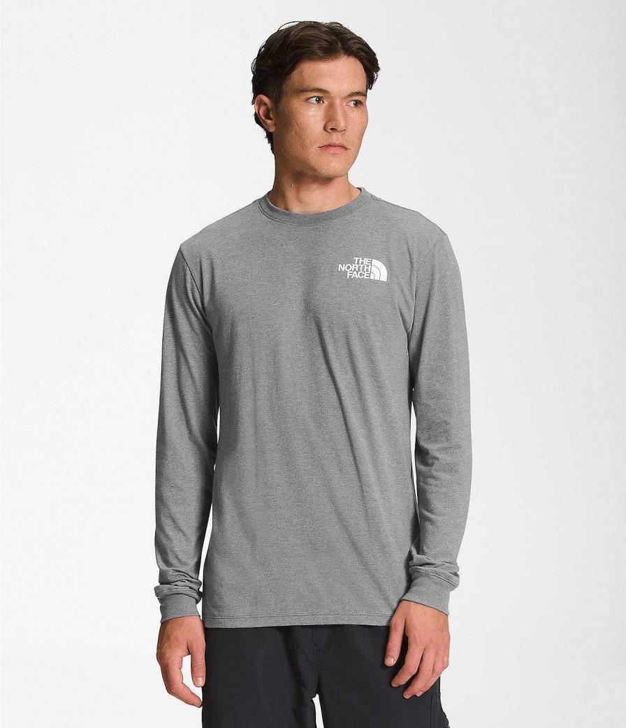 Men'S The North Face T-Shirts | Long-Sleeve Box Nse Tee For Men