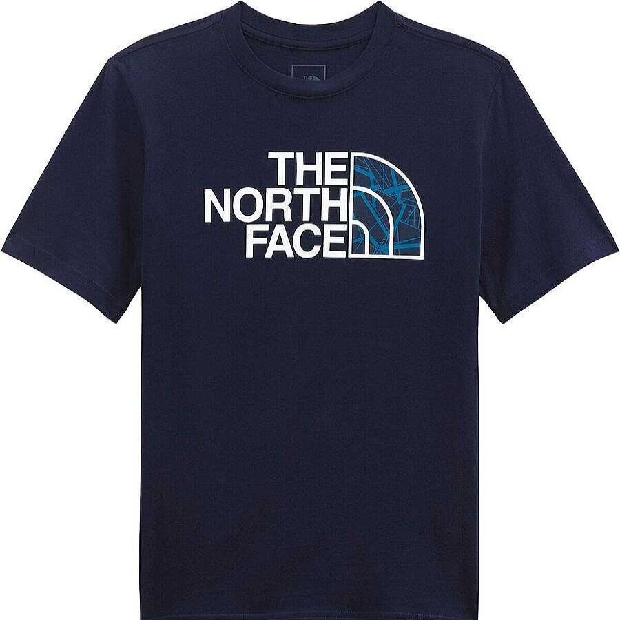 Kids' The North Face Tops | Boys' S/S Graphic Tee Tnf Navy/Tnf Navy