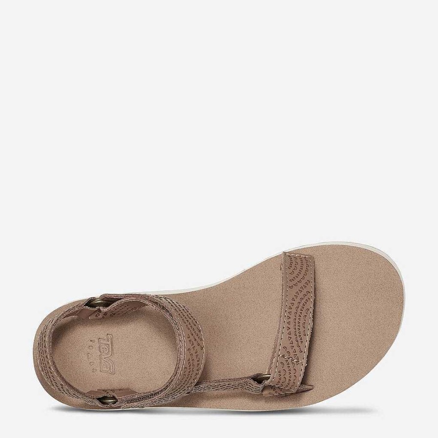 Footwear Teva Sandals | Midform Universal Geometric Sandals For Women Sand Dune