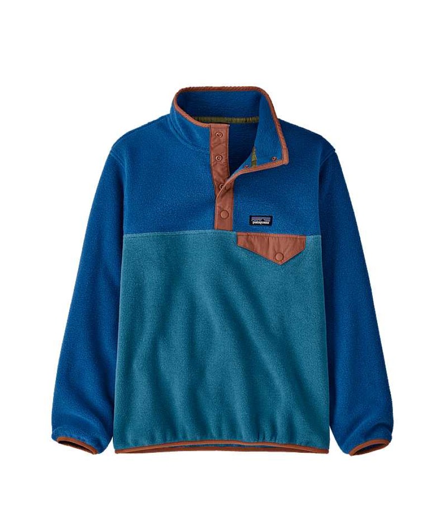 Kids' Patagonia Fleece | Lightweight Synchilla Snap-T Fleece Pullover For Kids'