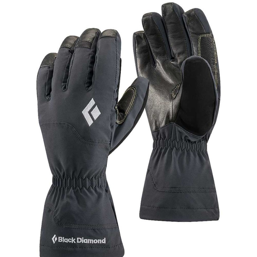 Men'S Black Diamond Equipment Gloves | Glissade Gloves Black