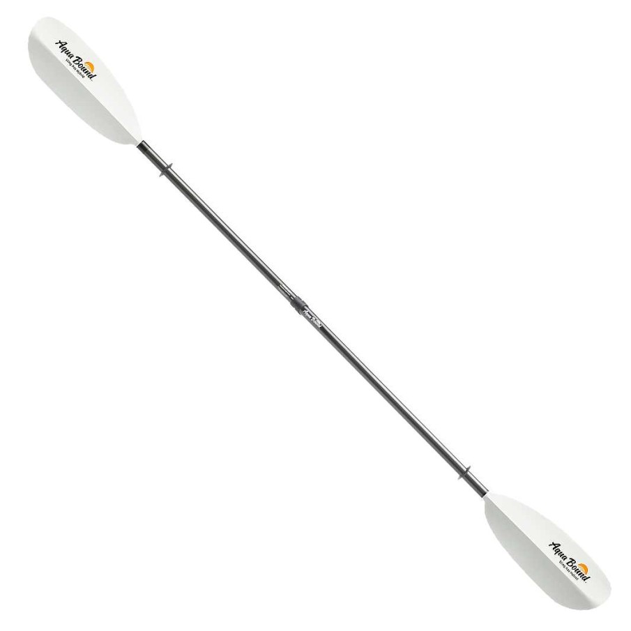 Gear Aqua-Bound Tech | Sting Ray Hybrid 2-Piece Versa-Lok Kayak Paddle White