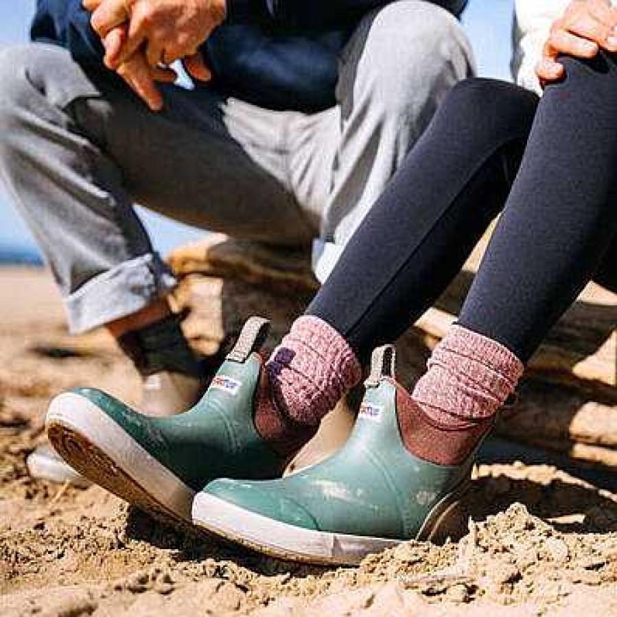 Footwear XTRATUF Boots | Vintage 6 In. Ankle Deck Boot For Women Green