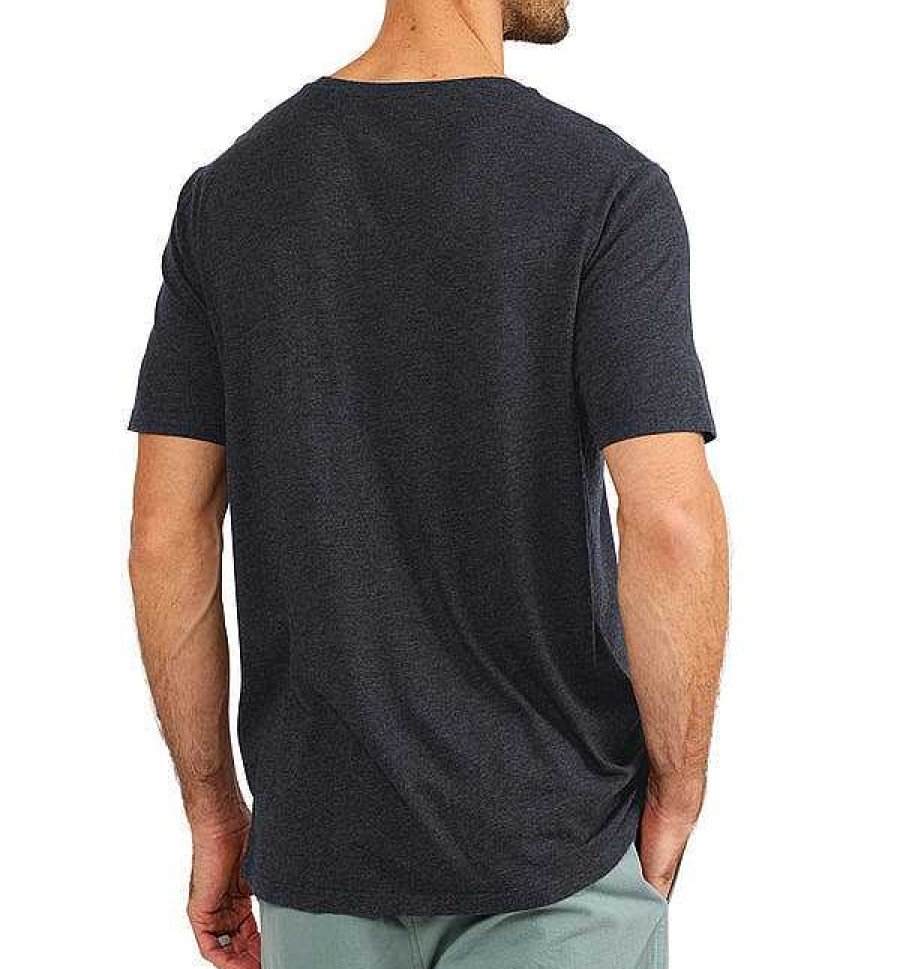 Men'S Free Fly Apparel T-Shirts | Bamboo Heritage Pocket Tee For Men