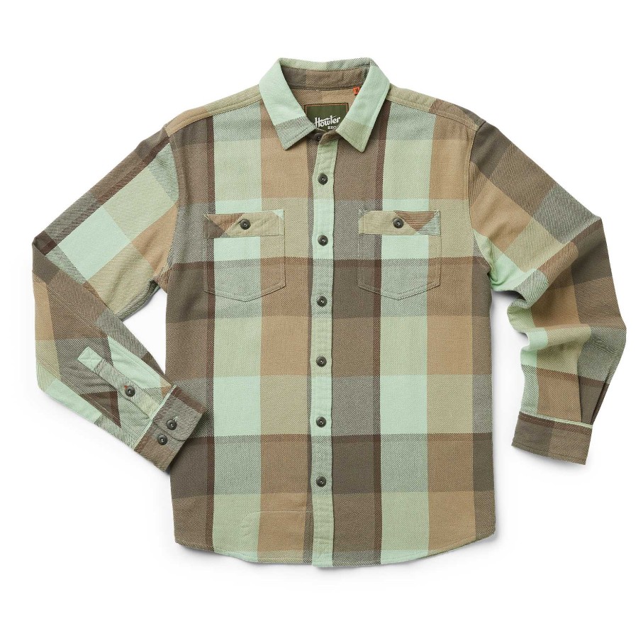 Men'S Howler Brothers Shirts | Rodanthe Blanket Flannel Shirt For Men