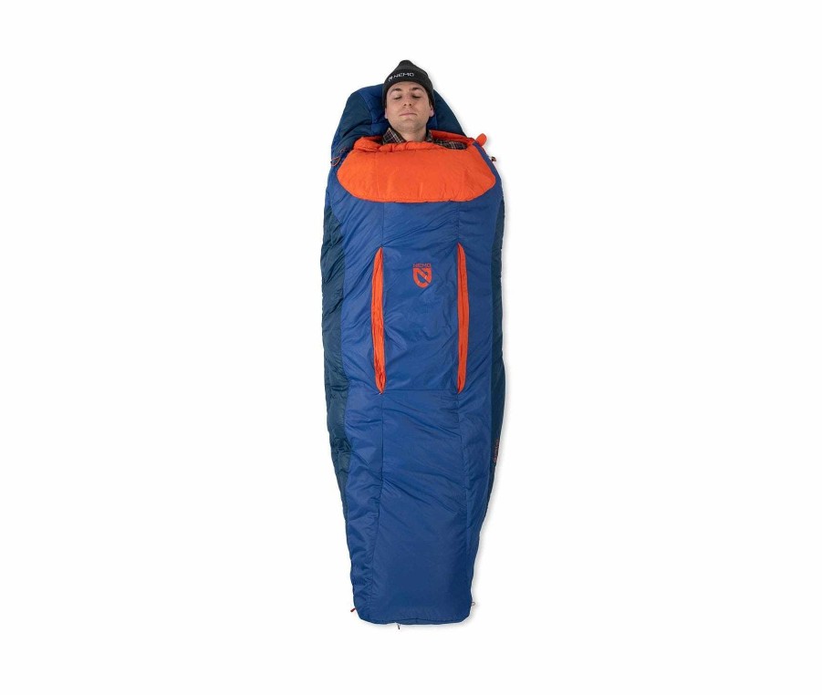 Gear Nemo | Forte 35 Degree Sleeping Bag For Men, Regular Eternal/Altitude