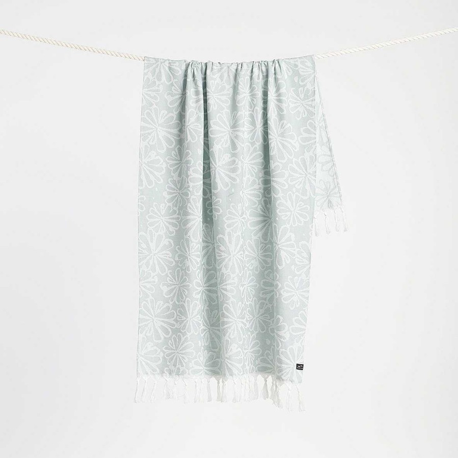 Women'S Slowtide Towels | Gia Turkish Towel Sage