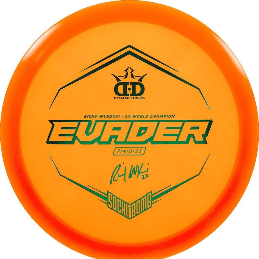 Gear Dynamic Discs | Lucid Evader Ricky Wysocki Sockibomb Stamp Assorted