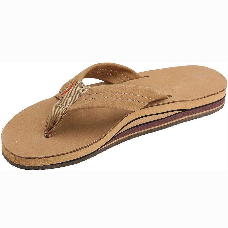 Footwear Rainbow Sandals | Premier Leather Double Arch Sandal For Women