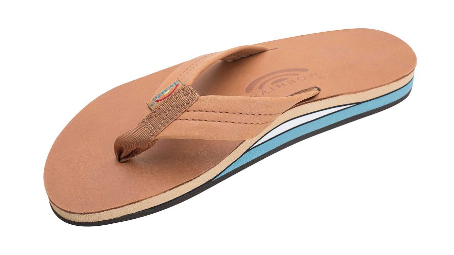 Footwear Rainbow Sandals | Original Double Arch Sandals For Men Tan