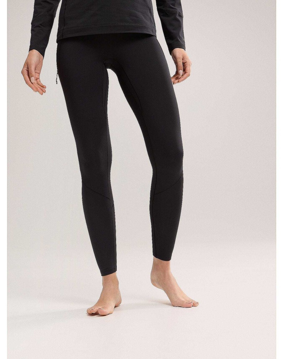 Women'S Arc'Teryx Pants | Rho Bottom For Women Black