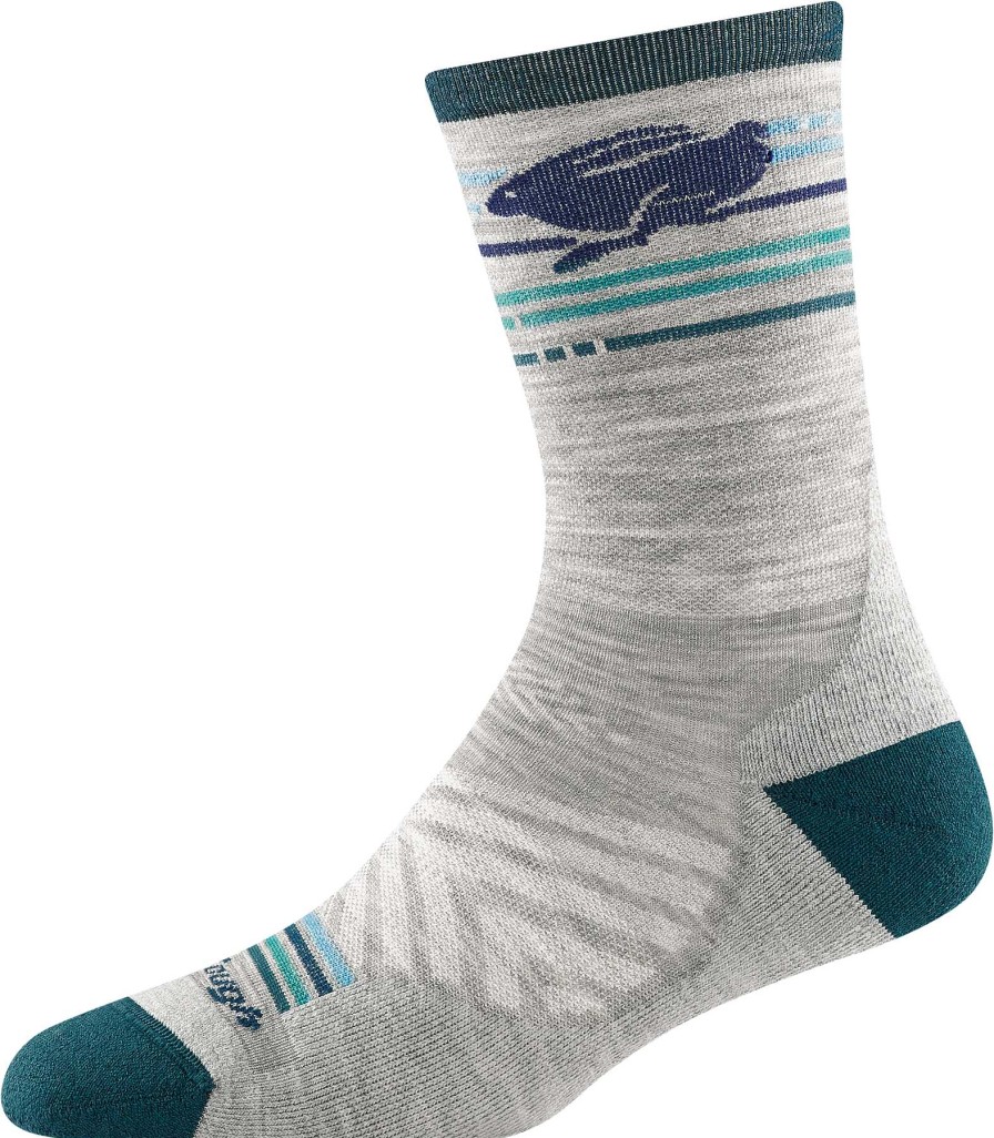 Women'S Darn Tough Socks | Pacer Micro Crew Ulta-Lightweight Running Socks For Women Gray