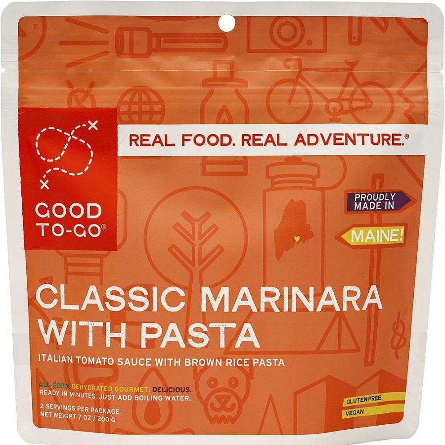 Gear Good To-Go Food | Classic Marinara With Pasta