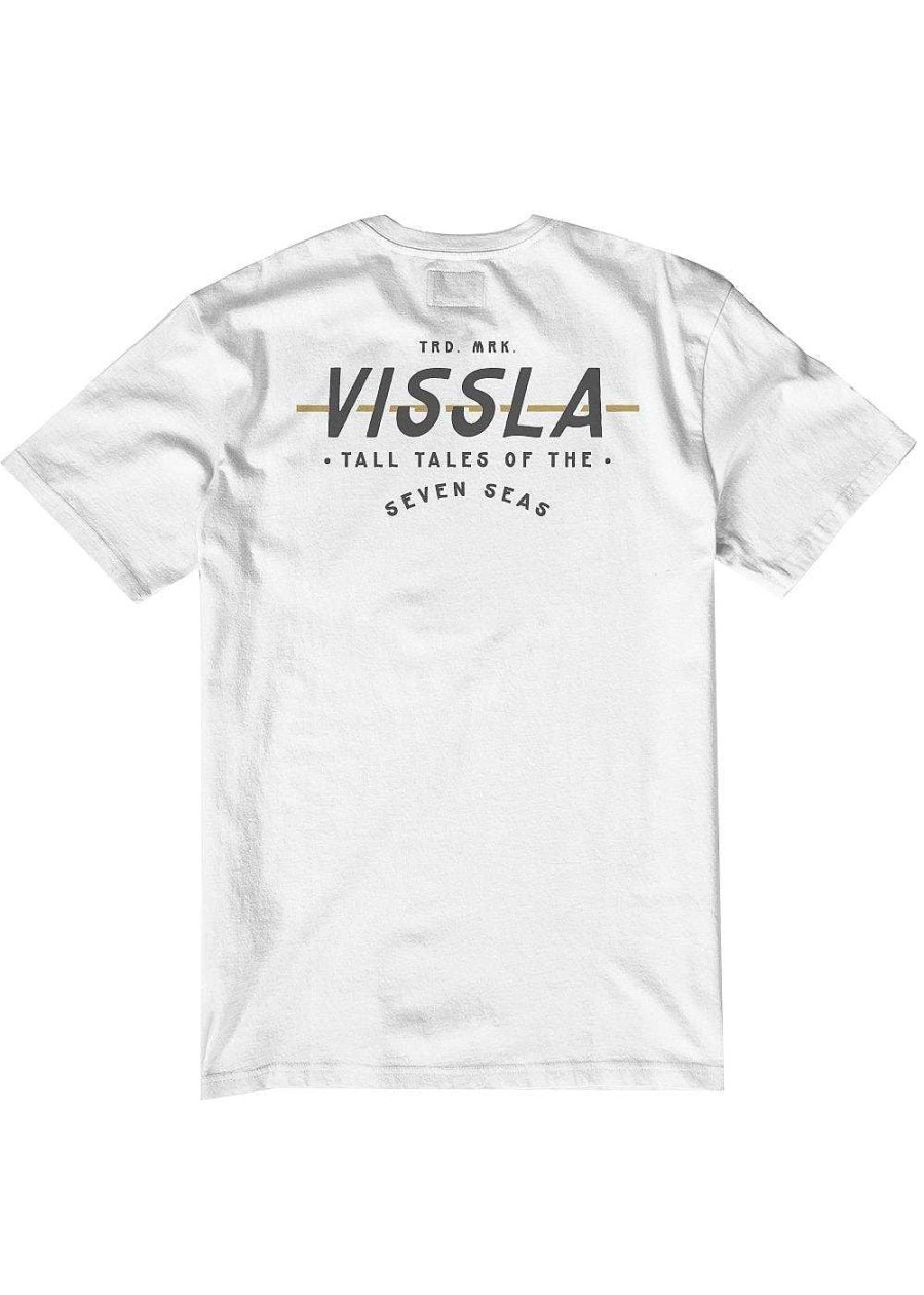 Men'S Vissla T-Shirts | Tall Tail Short Sleeve Pocket Tee For Men