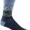 Men'S Darn Tough Socks | Tailwalker Crew Lightweight Lifestyle Sock For Men Eclipse