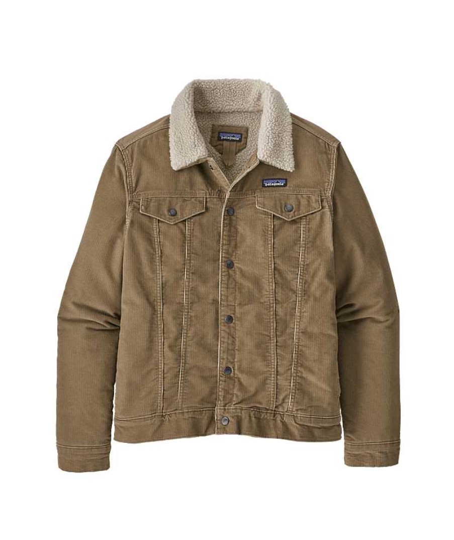 Men'S Patagonia Fleece | Pile-Lined Trucker Jacket For Men