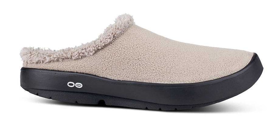 Footwear Oofos Shoes | Oocoozie Mule Shoe For Men Tawny