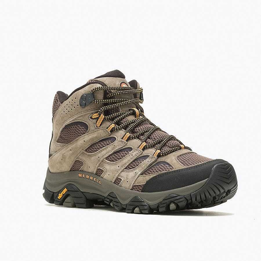 Footwear Merrell Boots | Moab 3 Mid Boots For Men Walnut