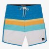 Men'S O'Neill Swimwear | Lennox Scallop 19" Boardshorts For Men Cream