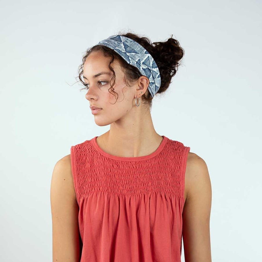 Women'S Pistil Head & Neckwear | Zima Headband For Women Denim