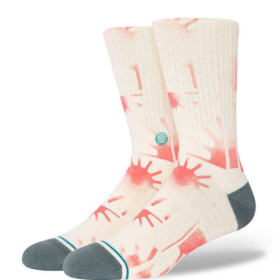 Men'S Stance Socks | Raydiant Crew Socks Coral