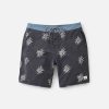 Men'S Katin Swimwear | Valance Hybrid Trunk For Men Black Wash