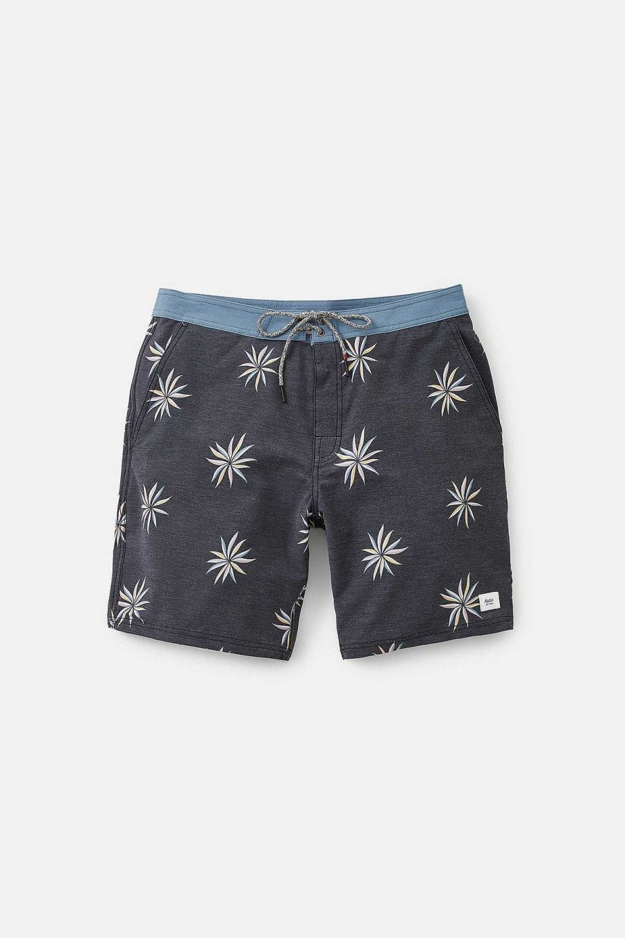 Men'S Katin Swimwear | Valance Hybrid Trunk For Men Black Wash