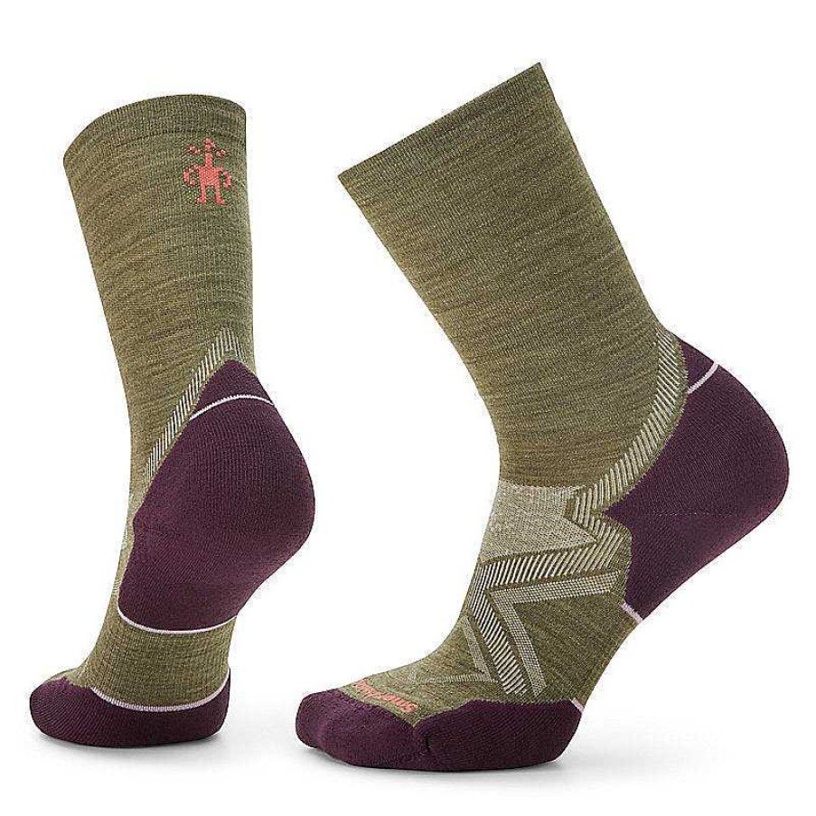 Women'S Smartwool Socks | Run Cold Weather Targeted Cushion Crew Socks For Women