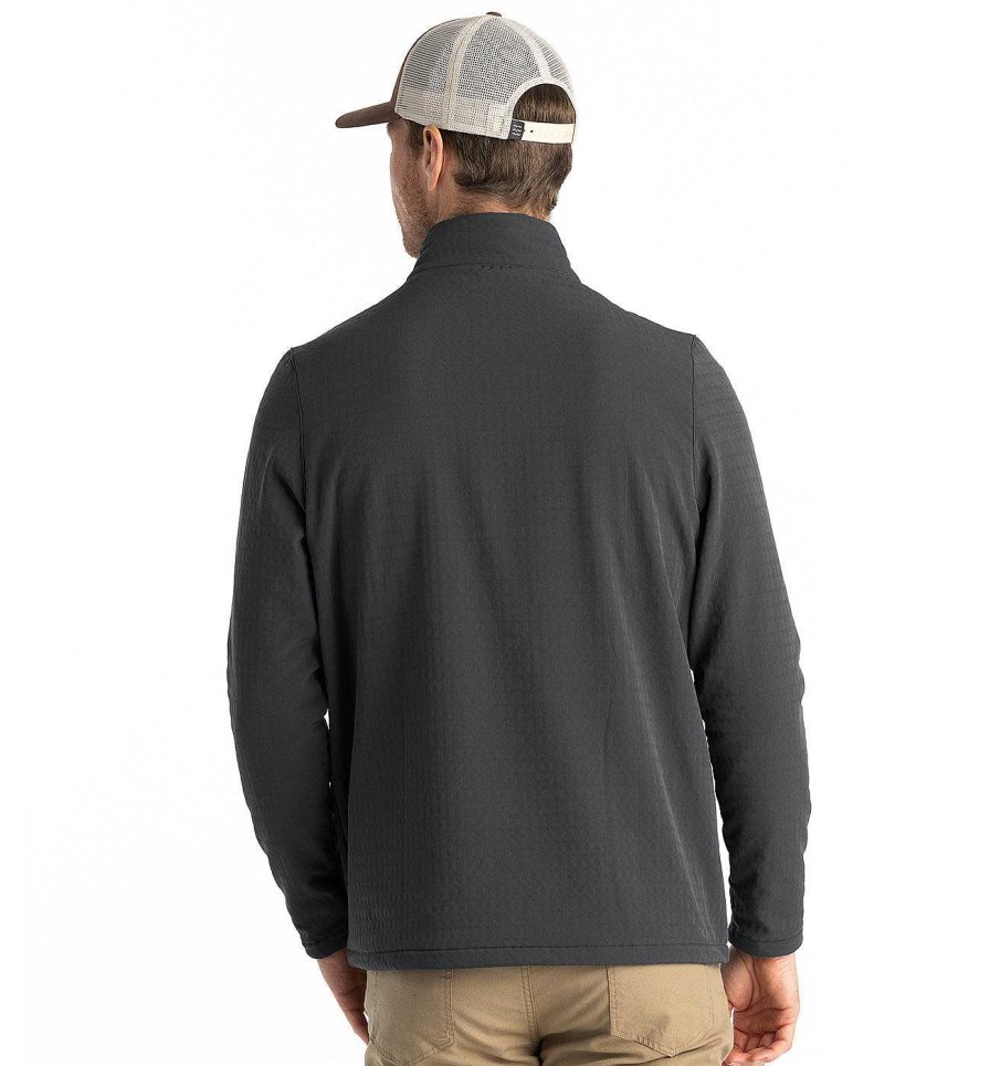 Men'S Free Fly Apparel Fleece | Gridback Fleece Snap Pullover For Men