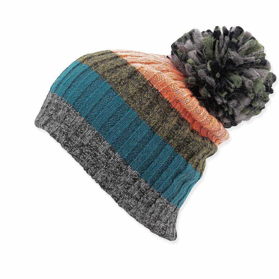 Women'S Pistil Head & Neckwear | Halle Slouchy Beanie For Women Melon