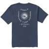 Men'S Vissla T-Shirts | Tube Hounds Organic Tee For Men