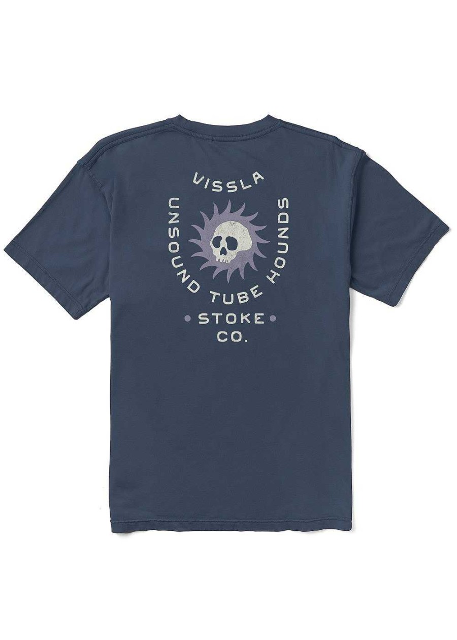 Men'S Vissla T-Shirts | Tube Hounds Organic Tee For Men