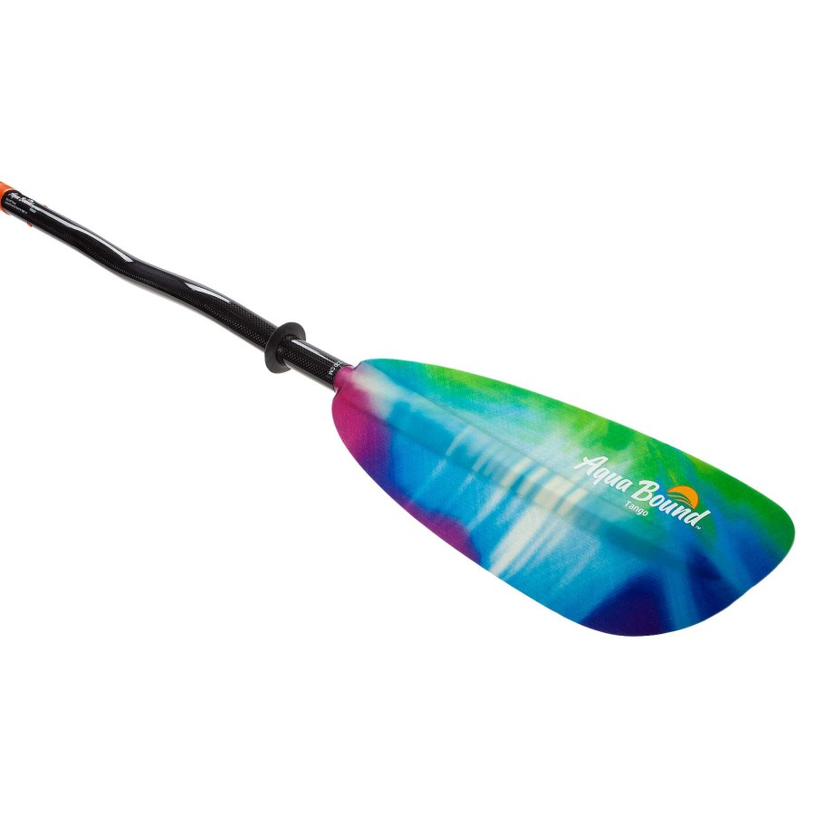 Gear Aqua-Bound Tech | Tango Fiberglass 2-Piece Straight Shaft Kayak Paddle Northern Lights