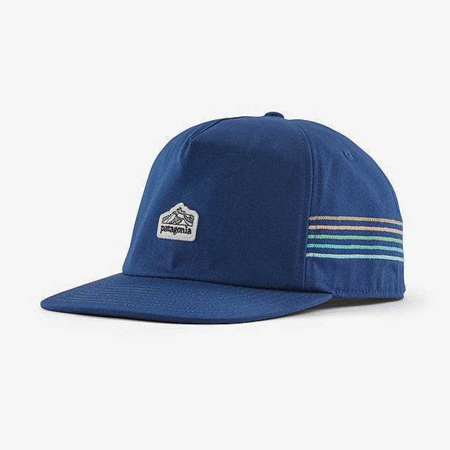 Men'S Patagonia Head & Neckwear | Line Logo Ridge Stripe Funfarer Cap