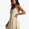 Women'S Billabong Dresses & Rompers | Heart Breaker Strappy Dress For Women Salt Crystal