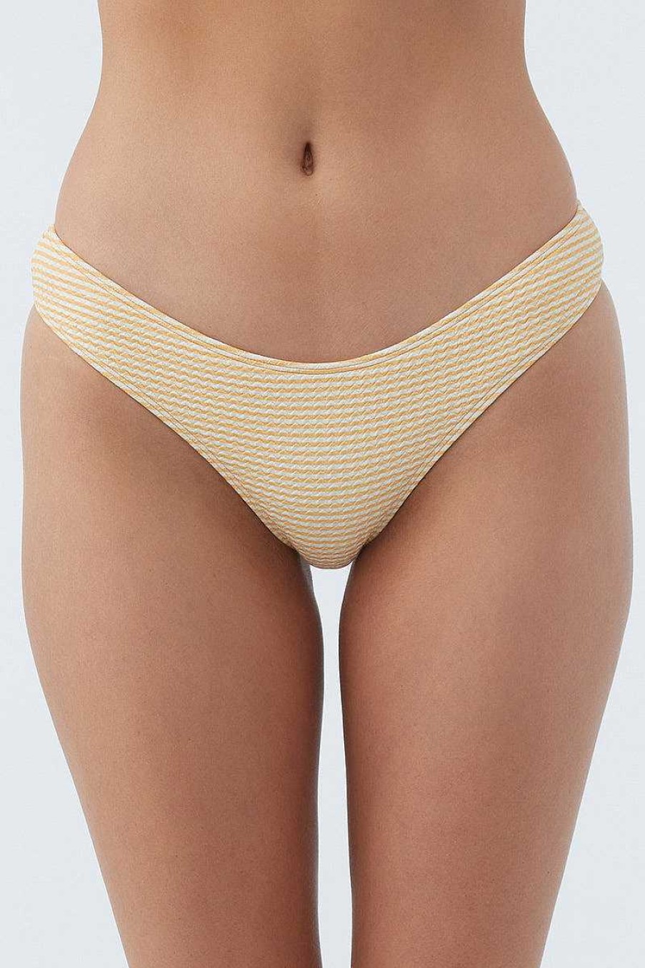 Women'S O'Neill Swimwear | Diya Stripe Matira Bottom For Women Sahara