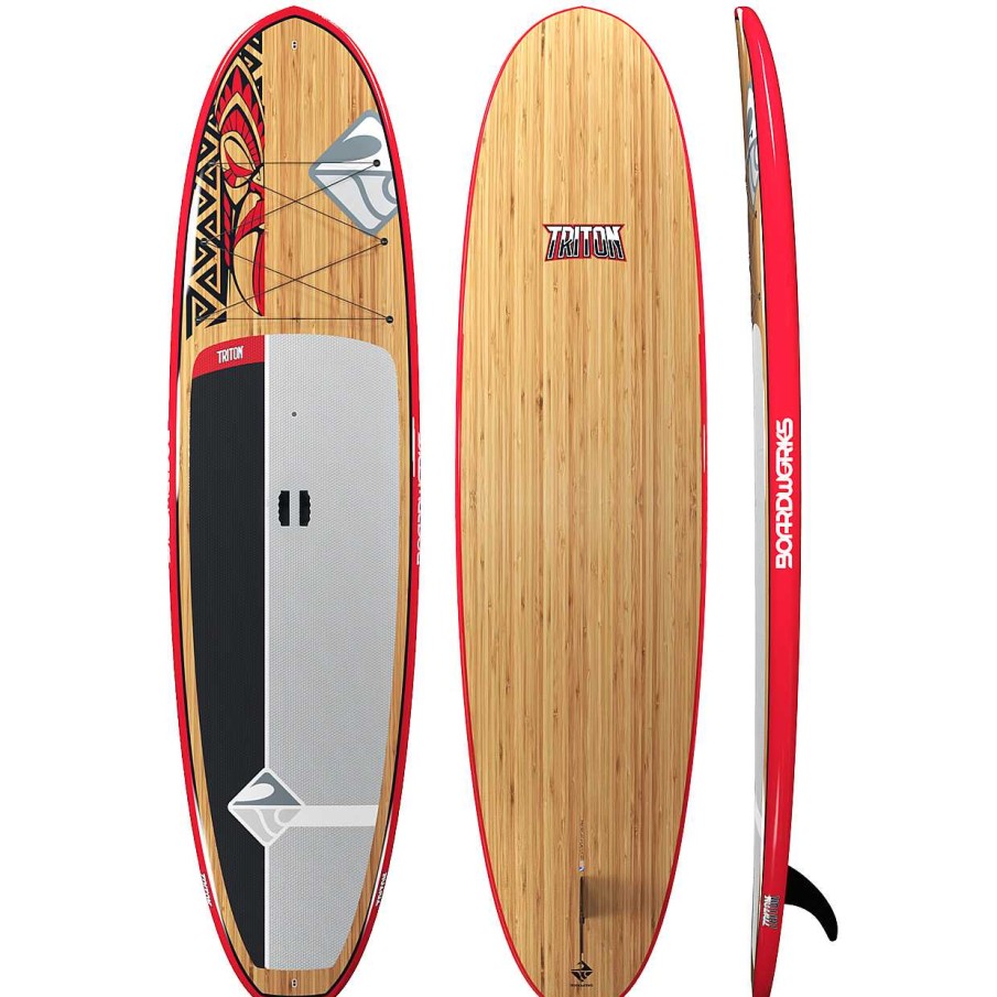 Gear Boardworks | Triton 10'6" Sup Red/Grey/Bamboo