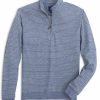 Men'S Johnnie-O Sweaters & Hoodies | Skiles Striped 1/4 Zip Pullover For Men