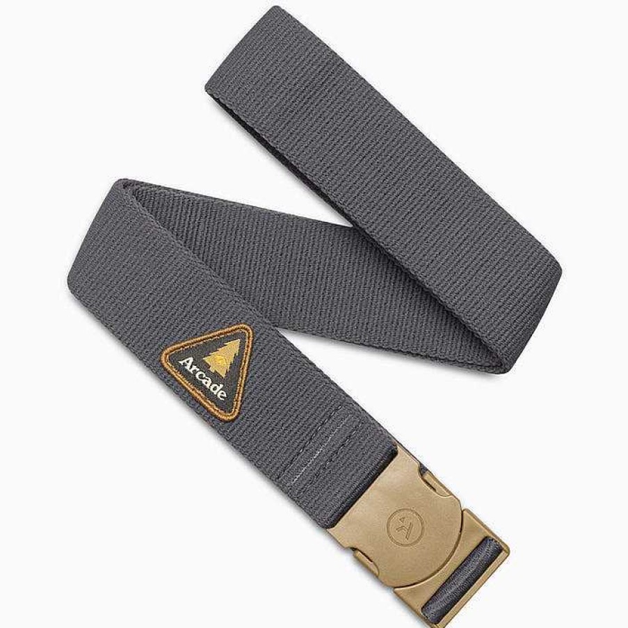 Men'S Arcade Belts Belts | Treeclops Standard Belt Charcoal