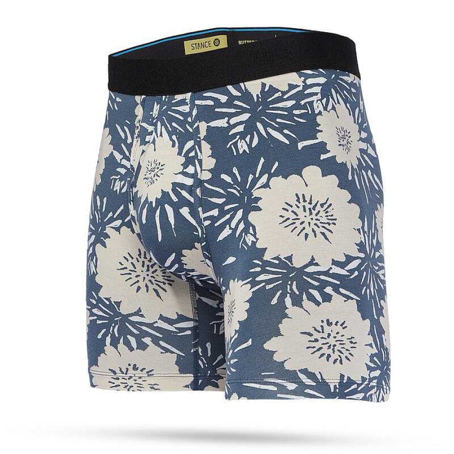 Men'S Stance Baselayers & Underwear | Sunnyside Wholester Boxers For Men Sunnyside-Navy