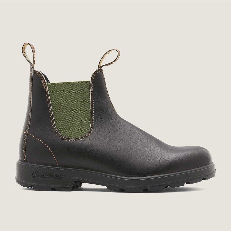 Footwear Blundstone Boots | 519 Chelsea Boots Stout Brown/Olive