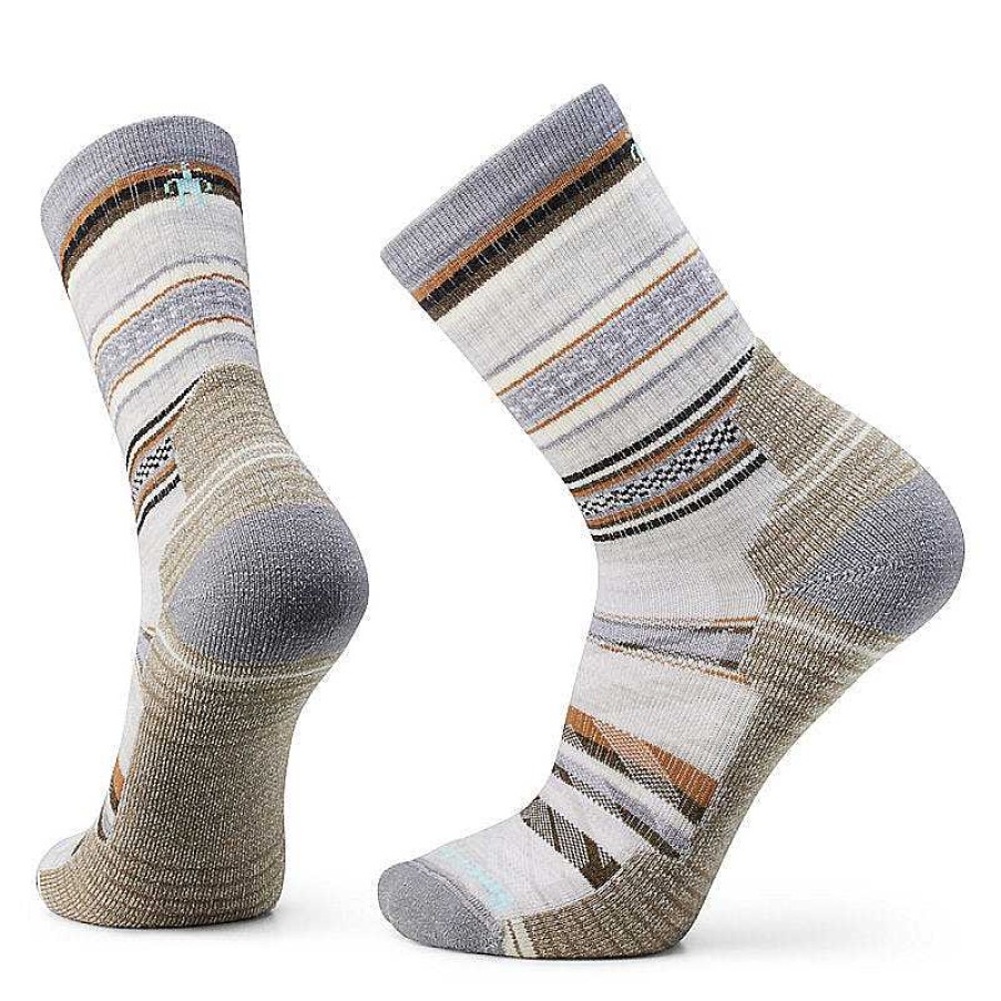 Men'S Smartwool Socks | Hike Light Cushion Panorama Crew Socks For Men