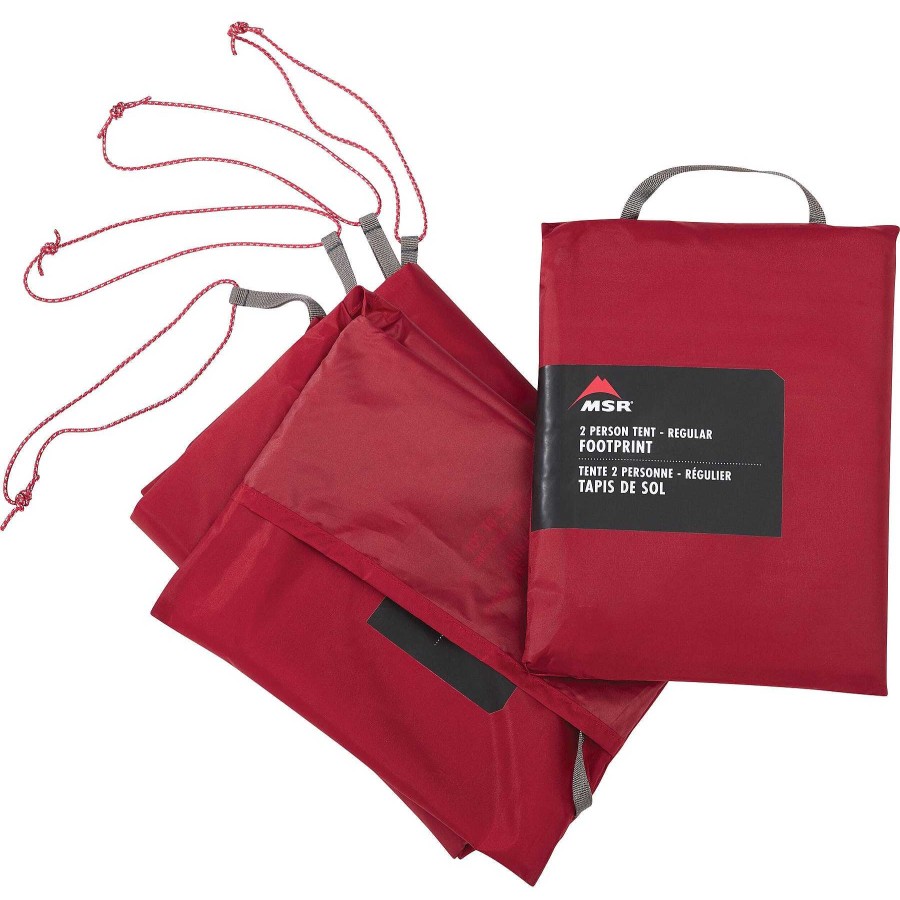 Gear MSR Tent Accessories | Universal Footprint Red