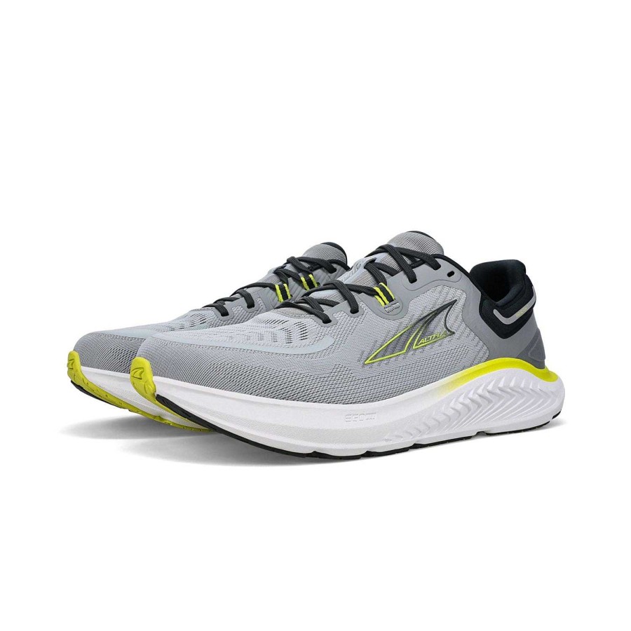 Footwear Altra Shoes | Paradigm 7 For Men Gray/Lime