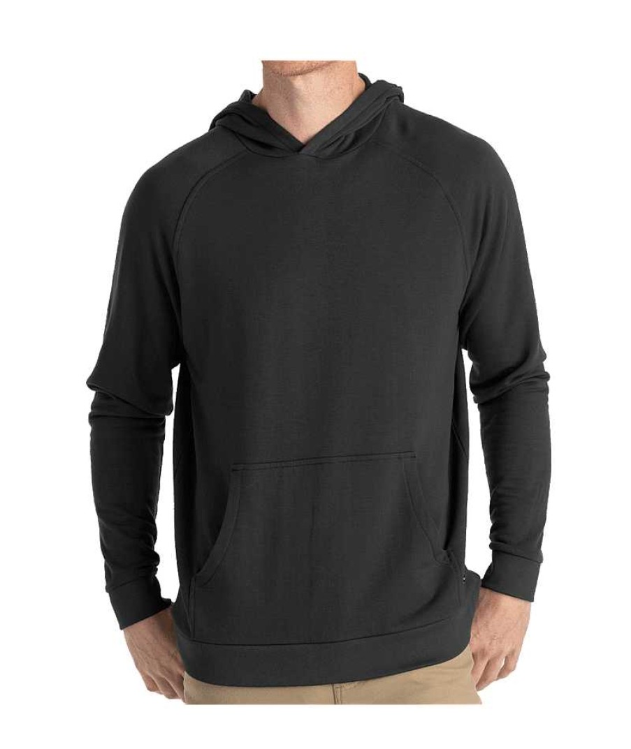 Men'S Free Fly Apparel Sweaters & Hoodies | Bamboo Lightweight Fleece Hoodie For Men