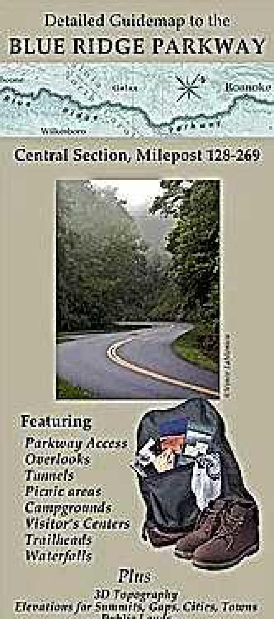 Gear Outdoor Path Publishing | Blue Ridge Parkway Central Section, Milepost 106-289