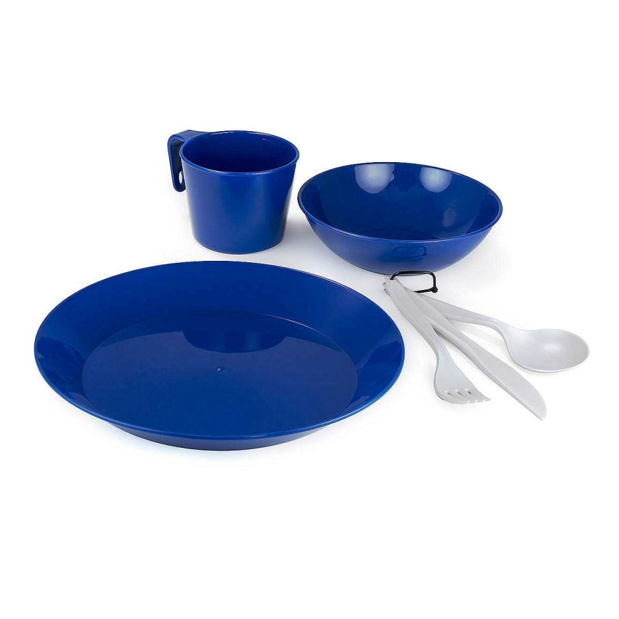 Gear GSI Outdoors Cookware | Cascadian 1-Person Table Set Blue