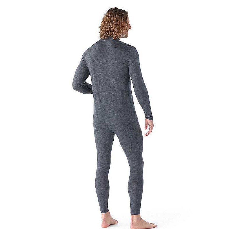 Men'S Smartwool Baselayers & Underwear | Classic All-Season Merino Base Layer 1/4 Zip For Men